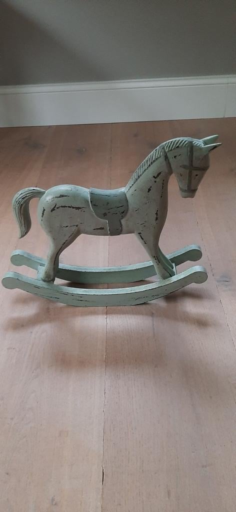 Decoratief hobbelpaard brocante, Ophalen of Verzenden