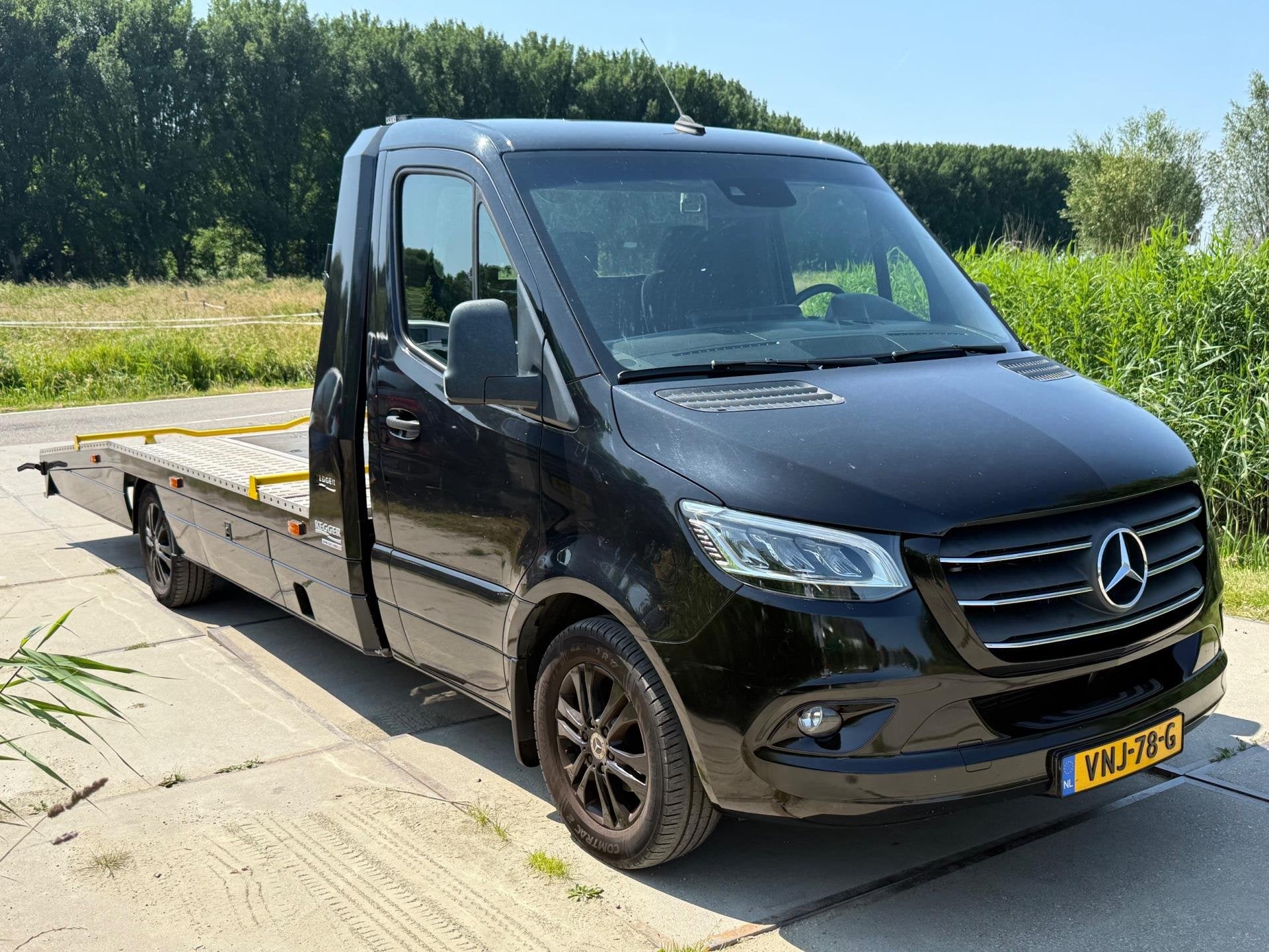 Mercedes-Benz Sprinter 319 3.0 CDI L3 Oprijwagen EURO6-D keg, Gebruikt, Euro 6, 190 pk, 2260 kg