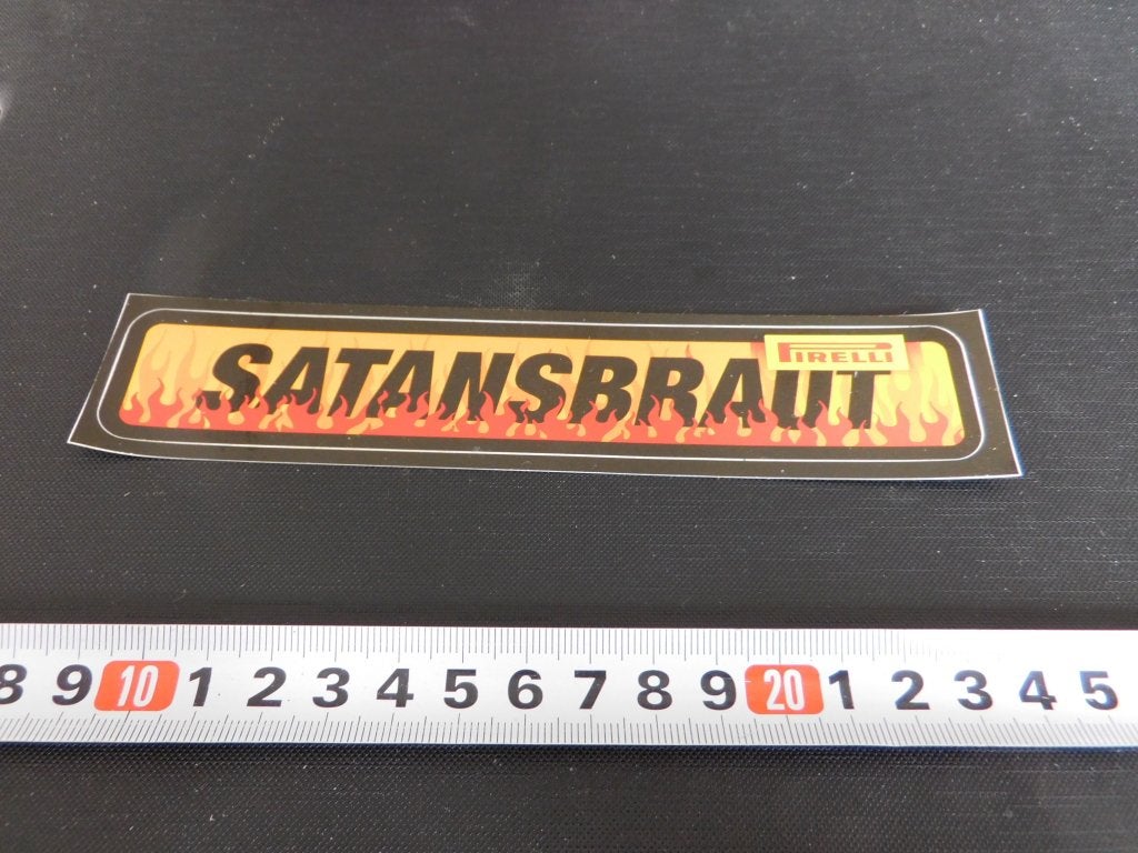 sticker PIRELLI  Satansbraut, Ophalen of Verzenden, Zo goed als nieuw