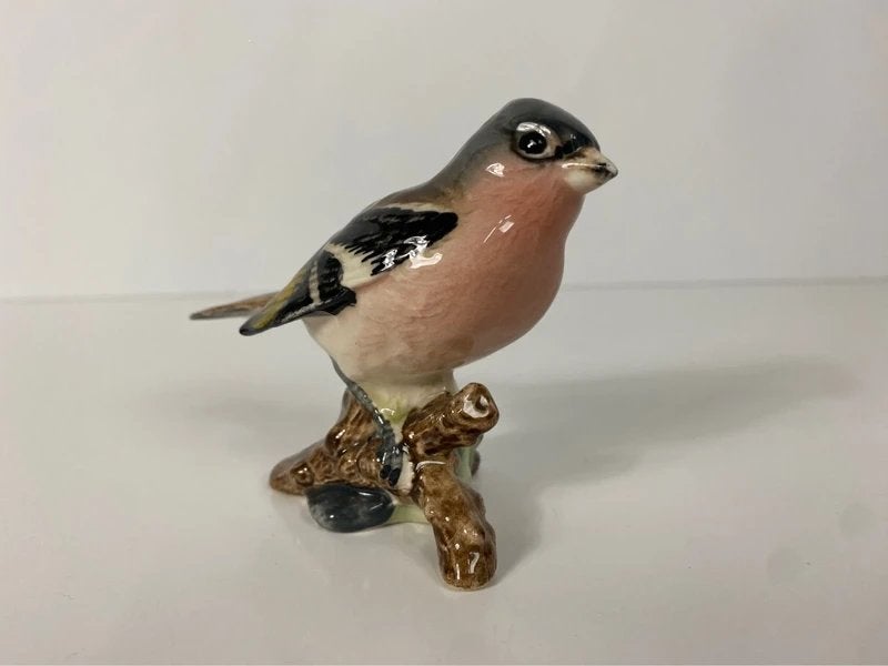Beswick Chaffinch – Keramisch Vogeltje, Verzamelen, Beelden en Beeldjes, Ophalen of Verzenden, Gebruikt, Dier