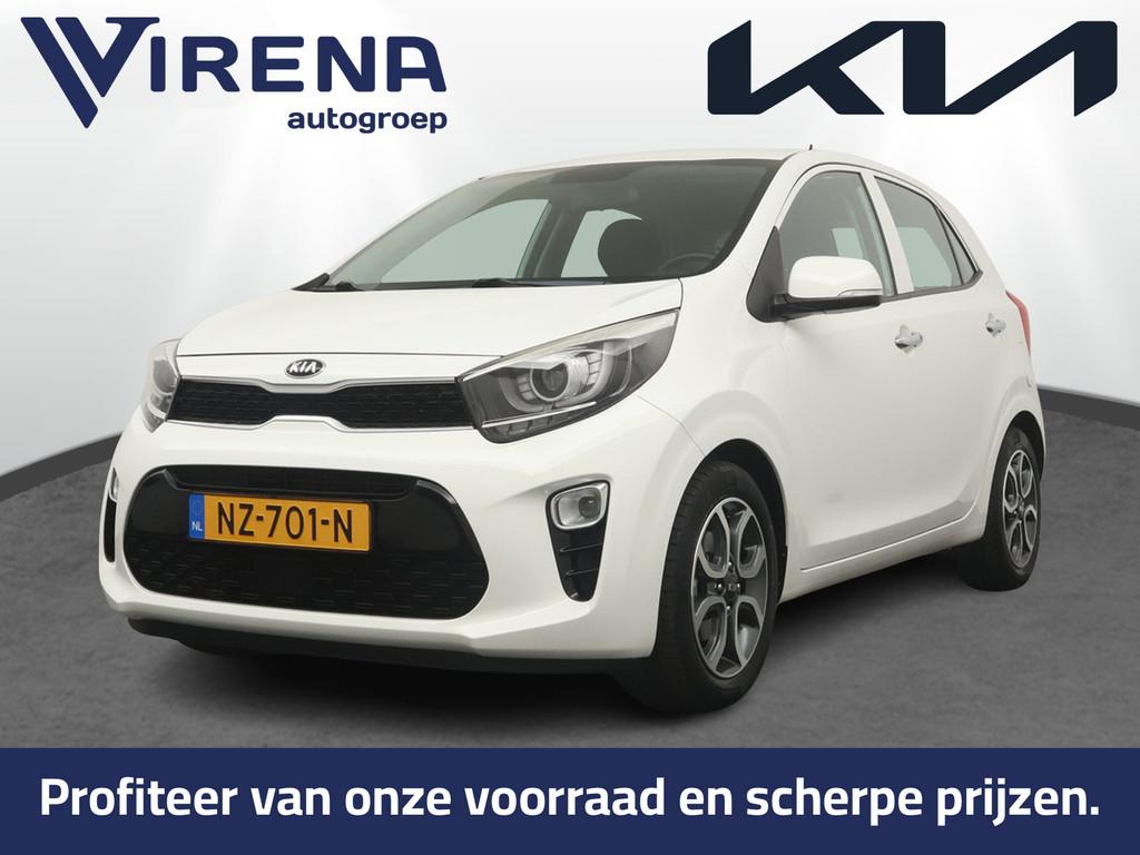 Kia Picanto 1.0 CVVT ExecutiveLine - Camera - Stoel/Stuurver, Voorwielaandrijving, Stof, Gebruikt, Wit