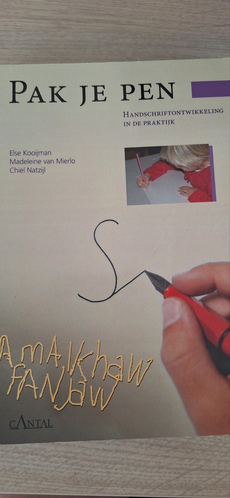 Pak Je Pen - Handschriftontwikkeling in de praktijk, Boeken, Ophalen of Verzenden, Zo goed als nieuw, HBO, Else Kooijman, Madeleine van Mierlo, Chiel Natzijl