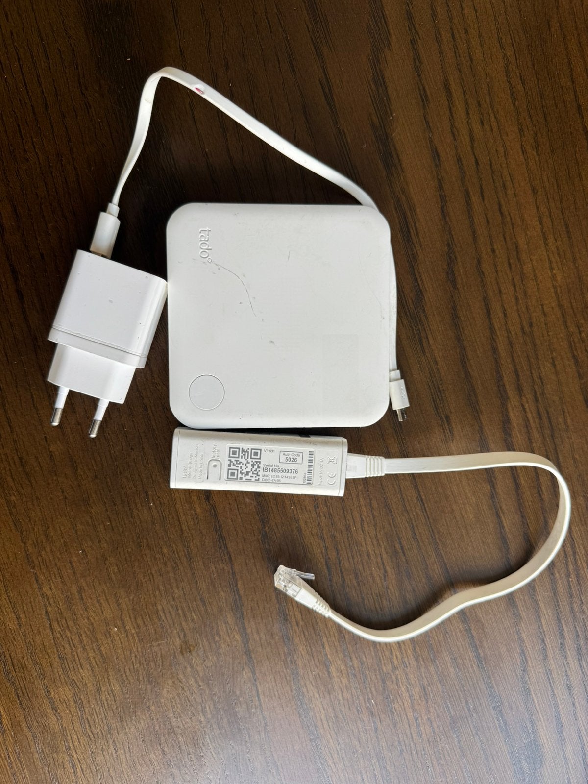 Tado V3 slimme thermostaat incl bridge, Ophalen of Verzenden, Slimme thermostaat, Gebruikt