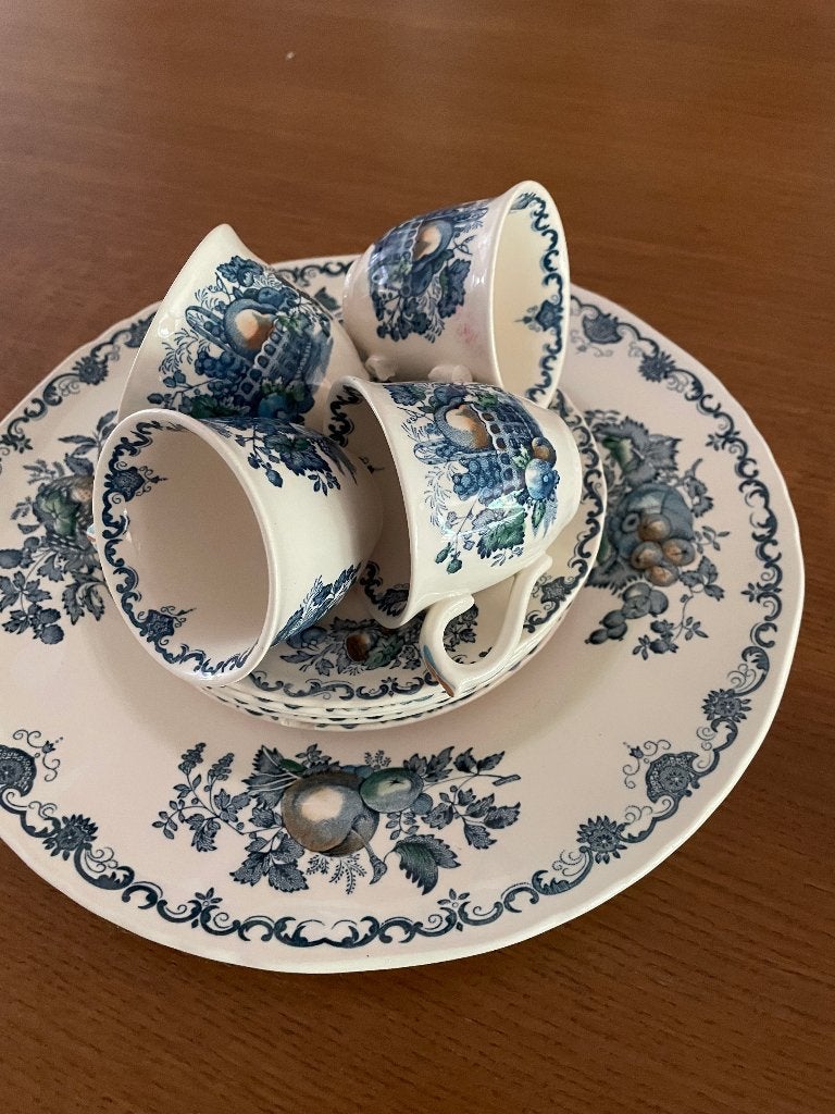 Mason's "Fruit Basket" Koffie-servies, Ophalen of Verzenden