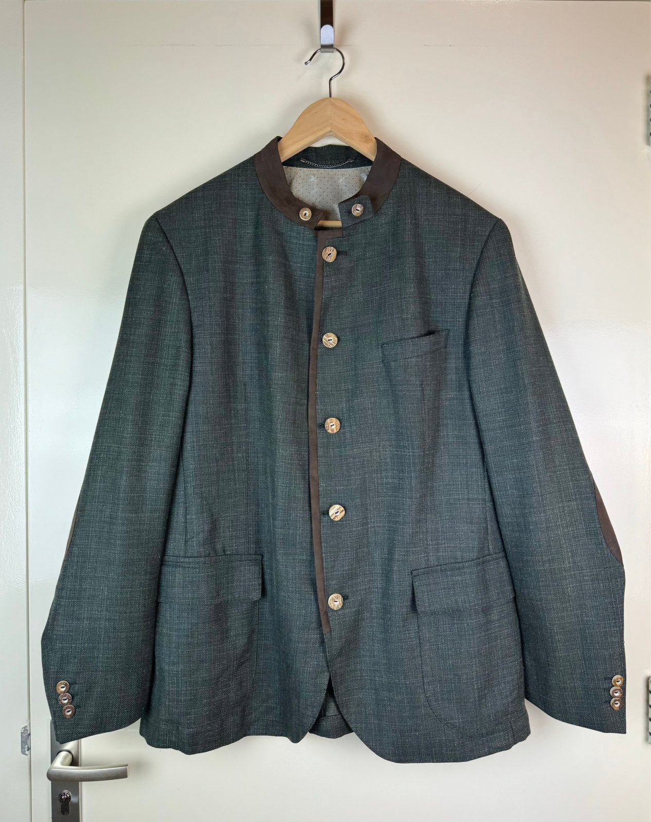 EDUARD DRESSLER Trachtenjanker Jacket Bavarian Octoberfest, Kleding | Heren, Verzenden, Zo goed als nieuw, Maat 52/54 (L), Groen