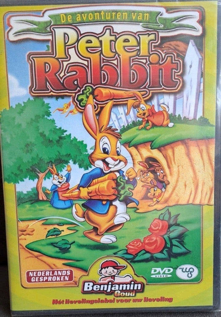 De Avonturen van Peter Rabbit DVD - Nederlands Gesproken, Alle leeftijden, Familie, Nieuw in verpakking, Film