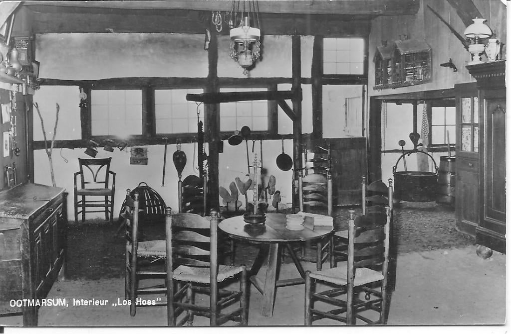 Ootmarsum Interieur Los Hoes., Ophalen of Verzenden, 1960 tot 1980, Ongelopen, Overijssel