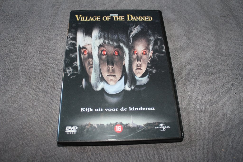 DVD Village of the Damned, Vanaf 16 jaar, Nederlands, Ophalen of Verzenden, Bovennatuurlijke thriller