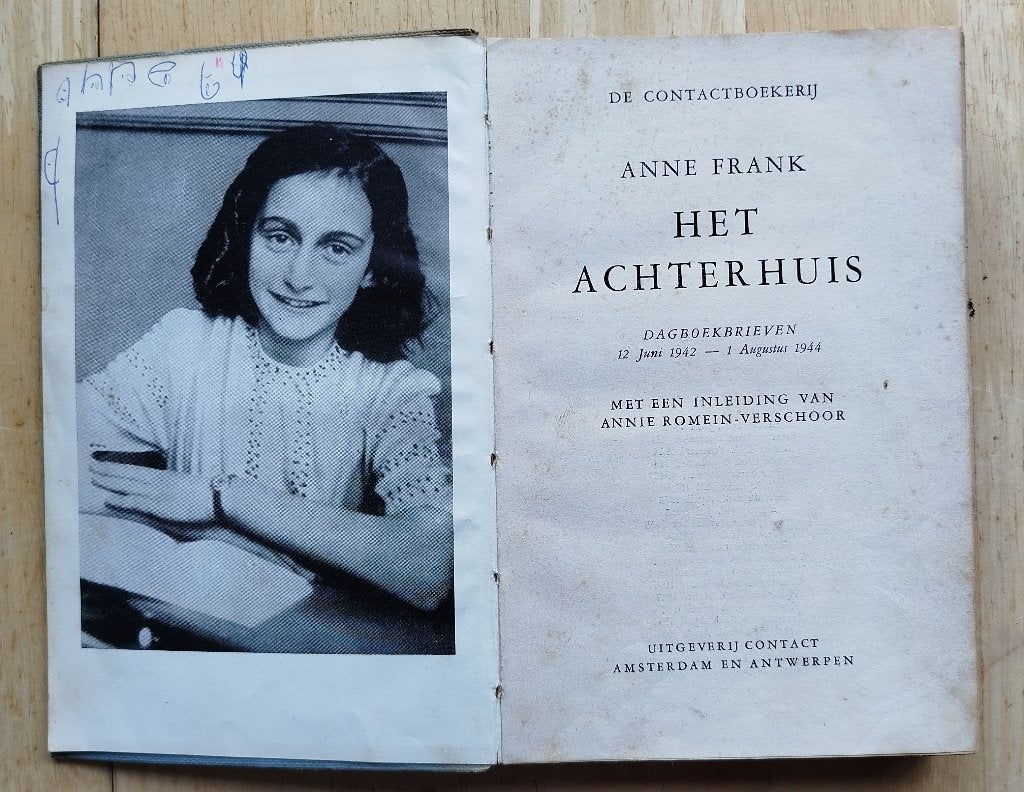 Anne Frank het achterhuis, Ophalen of Verzenden, Gelezen, Anne Frank