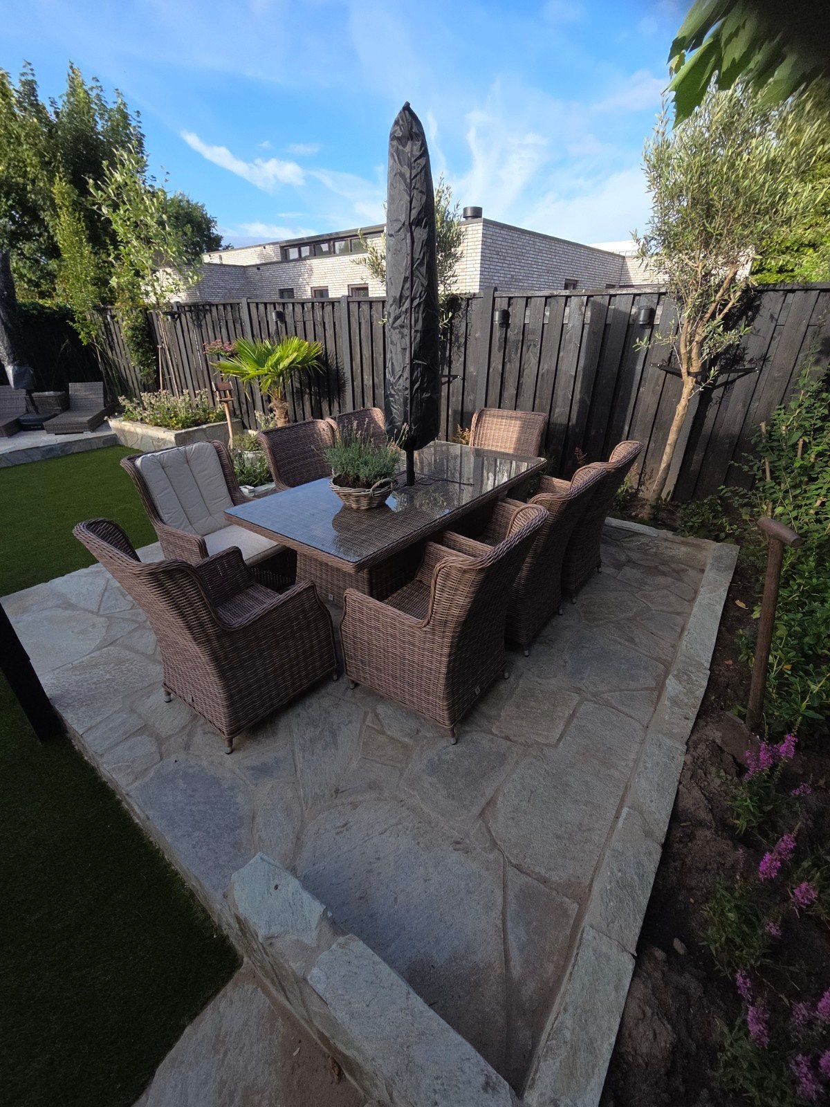 Tuinset, Tuin en Terras, Terrasdelen en Vlonders, Ophalen of Verzenden, Hout