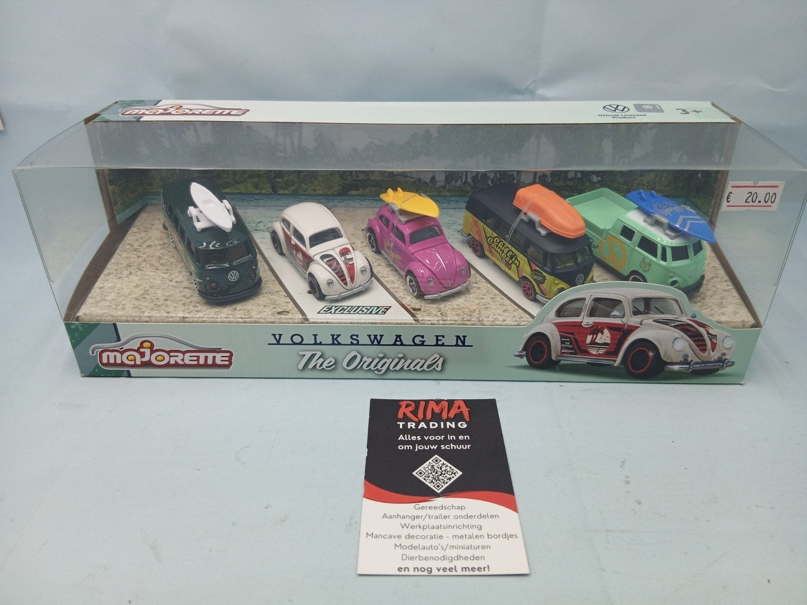 Majorette Volkswagen The Originals Modelauto's Set, Ophalen of Verzenden, Nieuw