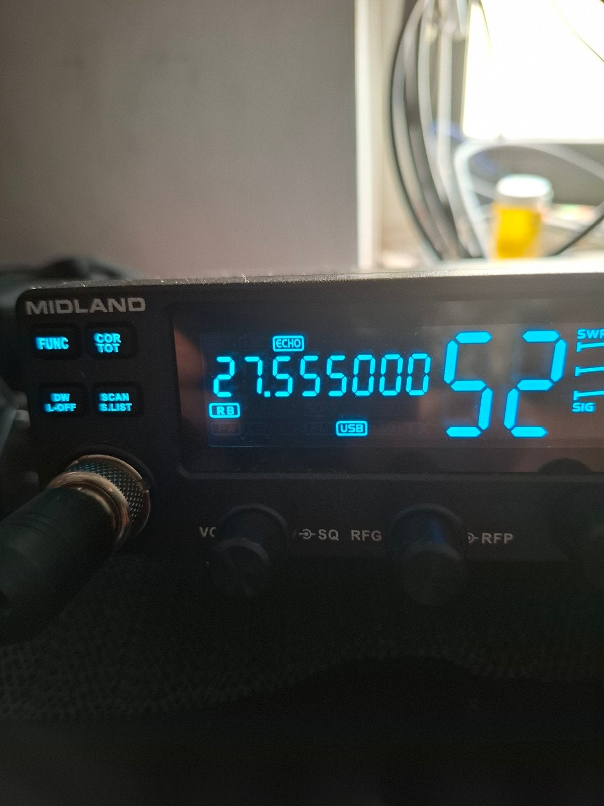 te koop of ruil midland 8001 pro export, Telecommunicatie, Zenders en Ontvangers, Ophalen of Verzenden, Zo goed als nieuw, Zender en Ontvanger