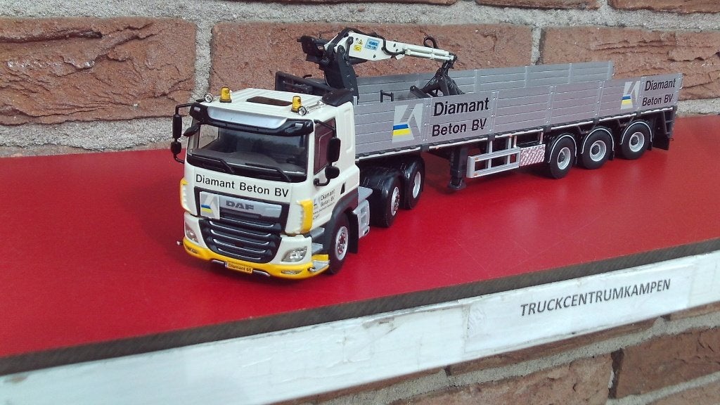 WSI  Daf  CF  Sleeper  Cab  van  Diamant  Beton., Hobby en Vrije tijd, Ophalen of Verzenden, Nieuw, Bus of Vrachtwagen, Wsi