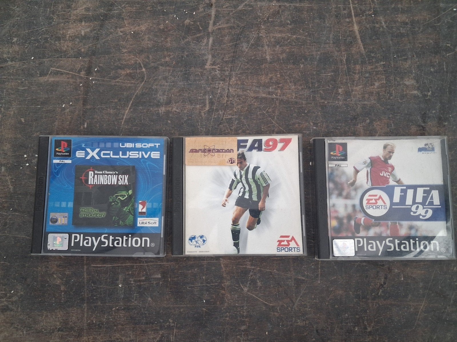 Jaren 90 Playstationgames x3 zoldervondst, 1 speler, Ophalen of Verzenden, Zo goed als nieuw, Vanaf 3 jaar