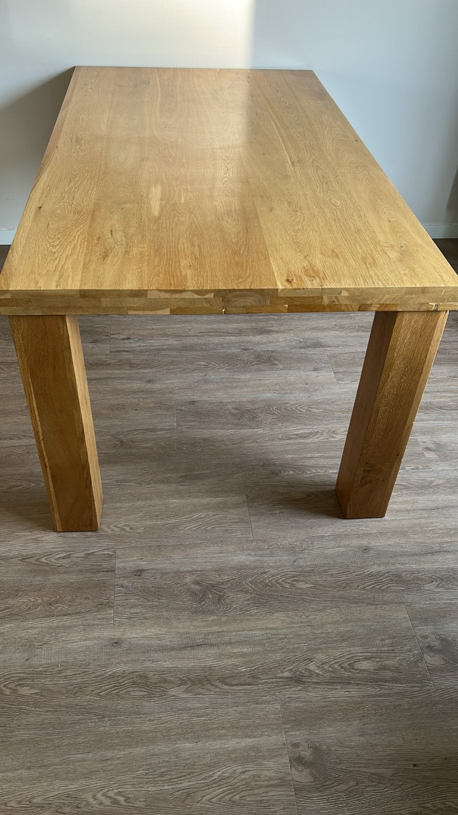 Tafel met stoelen, Ophalen, 50 tot 100 cm, Zo goed als nieuw, Rechthoekig
