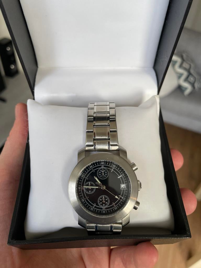 Horloge Boeing & KLM, Sieraden, Tassen en Uiterlijk, Horloges | Heren, Staal, Polshorloge, Nieuw, Ophalen