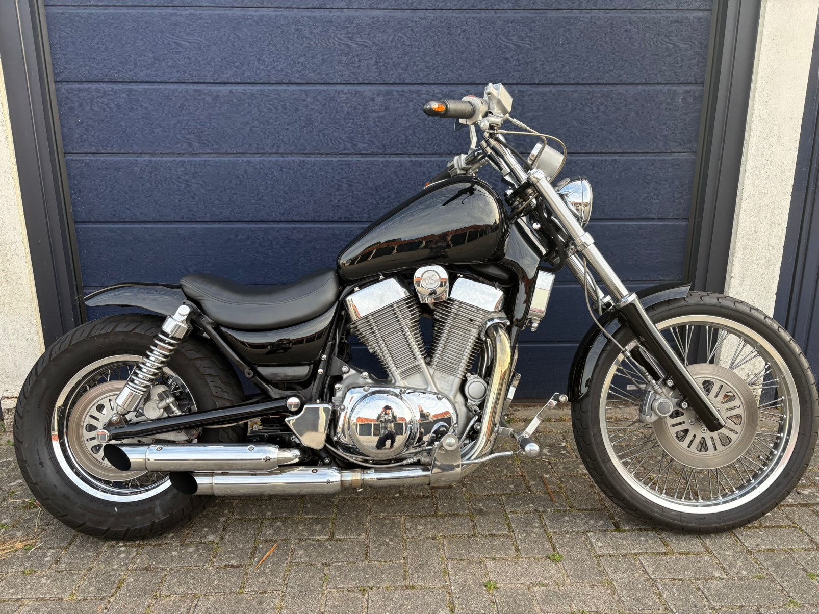 Suzuki Intruder VS1400 Costum, Sportuitlaat, 2 cilinders, Gebruikt, 1400 cc