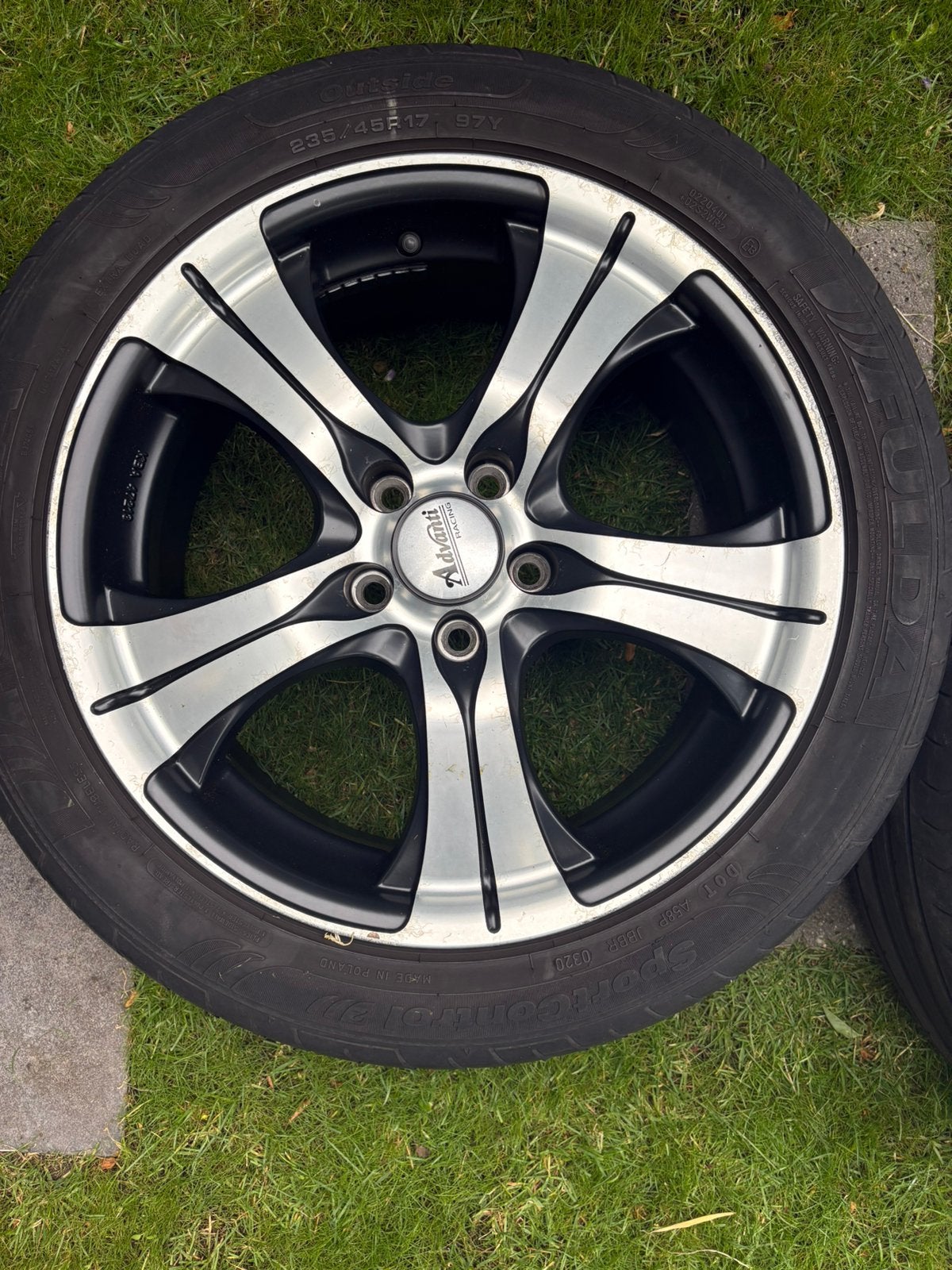 Advanti Racing R17 Volvo V60/S60 (5x108 ET40), Ophalen, Gebruikt, Banden en Velgen, 17 inch
