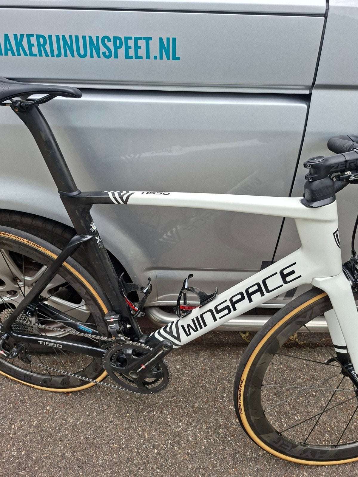 Tekoop zgoh Winspace TI 550 carbon racefiets XL/56cm, Carbon, X, Meer dan 20 versnellingen, 53 tot 57 cm
