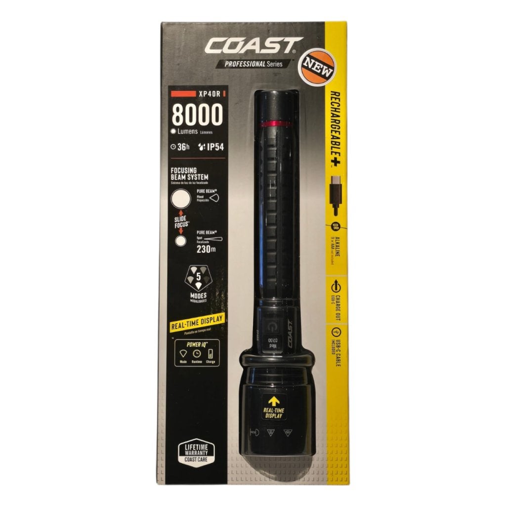 Coast XP40R zaklamp opl. dim. 8000Lm Slide Pure | Nieuw, Flex Ltd., Gebruikt, https://flex.com/contact-us, Nobelstraat 10, 5807 GA Oostrum LB, Limburg, Nederland
