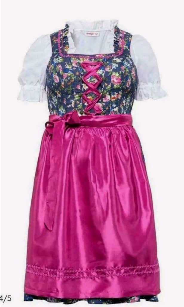 Dirndl van Sheego - Maat : 50 Nieuw!, Maat 46/48 (XL) of groter, Sheego, Nieuw, Ophalen of Verzenden