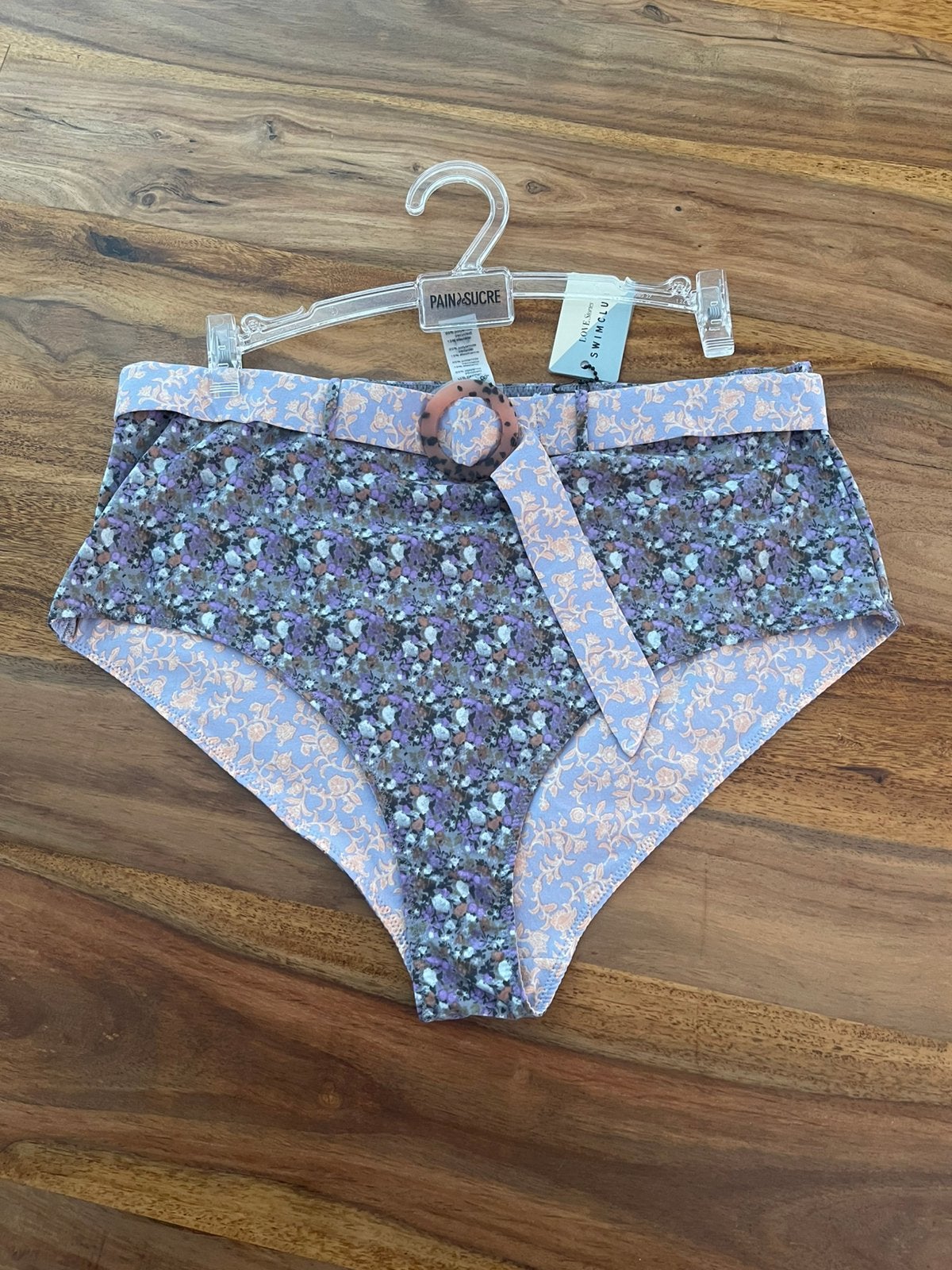 Love stories taille bikini slip maat L dusty floral, Verzenden, Nieuw, Paars, Overige typen