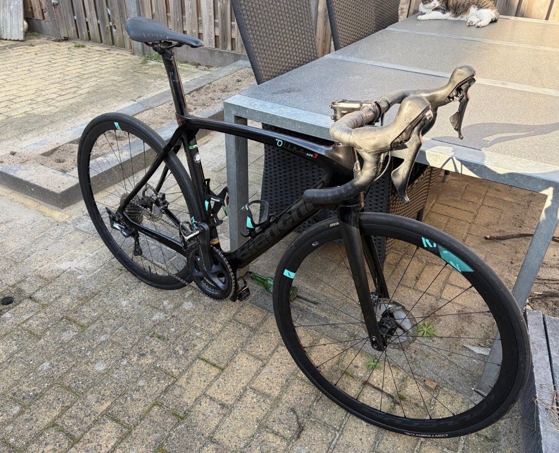Bianchi Oltre XR3 racefiets - Maat 55, 28 inch, Carbon, Heren, Zo goed als nieuw