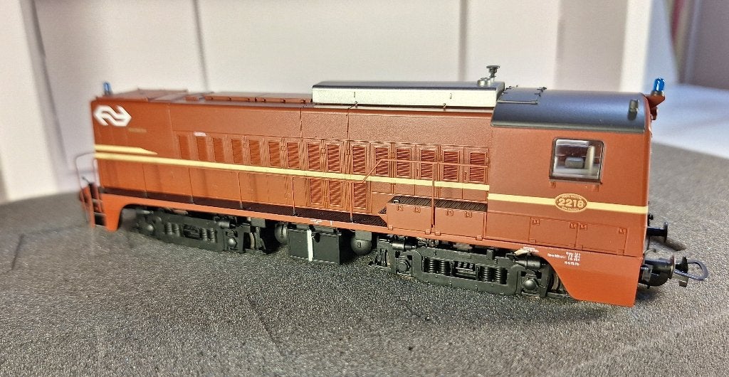 PIKO NS diesellocomotief 2218, Nieuw, NS, Gelijkstroom, Locomotief