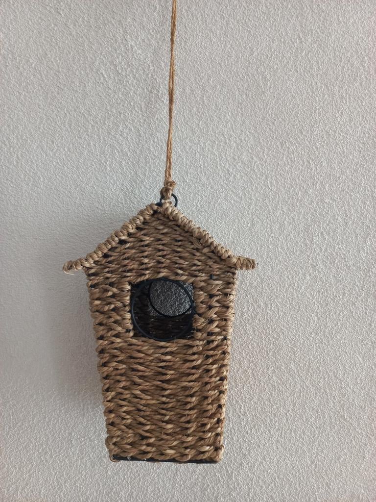Zeegras Vogelhuisje/Nestkast-Decoratief. Nw. Voor Vaderdag., Ophalen of Verzenden, Nieuw