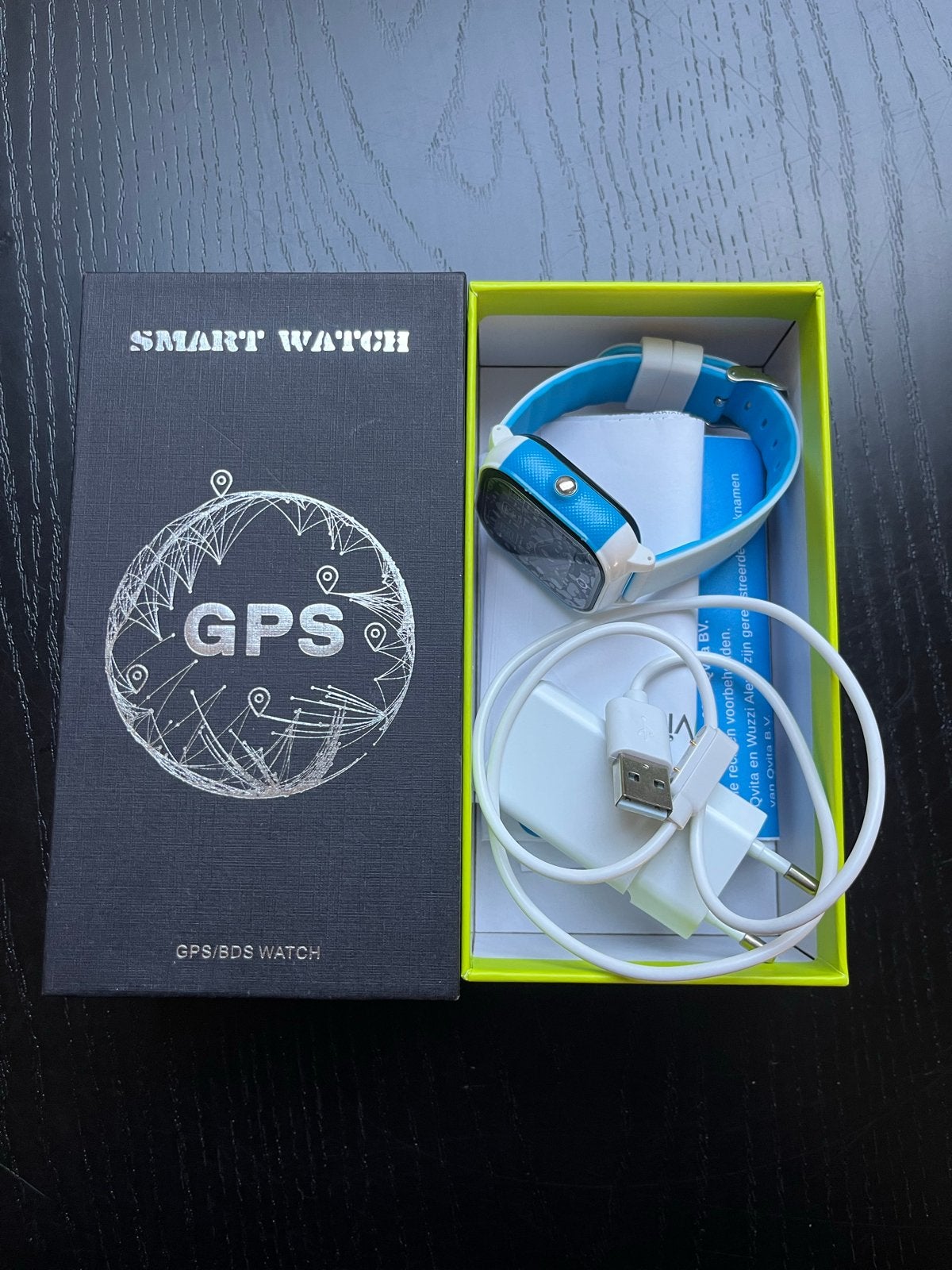 Wuzzi Watch Indi GPS/BDS Smartwatch - Wit/Blauw, Wit, Nieuw, Ophalen of Verzenden, GPS