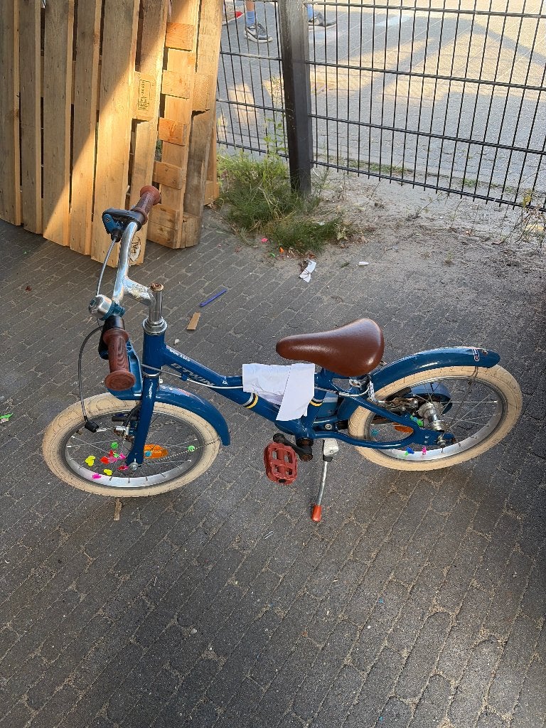 Kinderfiets, Ophalen, Gebruikt, Schijfrem, 20 inch