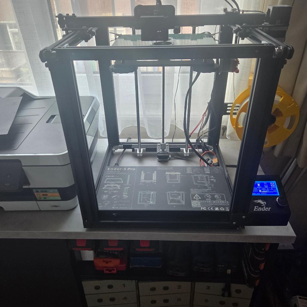 Creality Ender 5 Pro 3d printer, Computers en Software, 3D Printers, Ophalen, Gebruikt, Filament, Creality Ender 5 pro