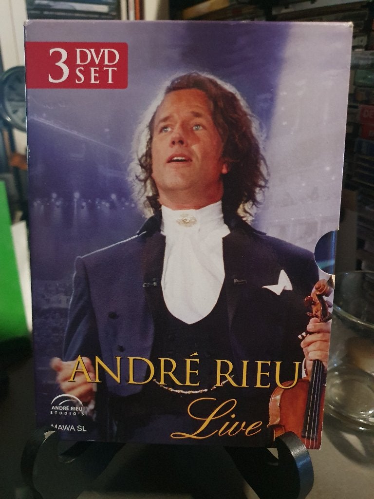André Rieu 3DVD set, Cd's en Dvd's, Alle leeftijden, Ophalen, Zo goed als nieuw