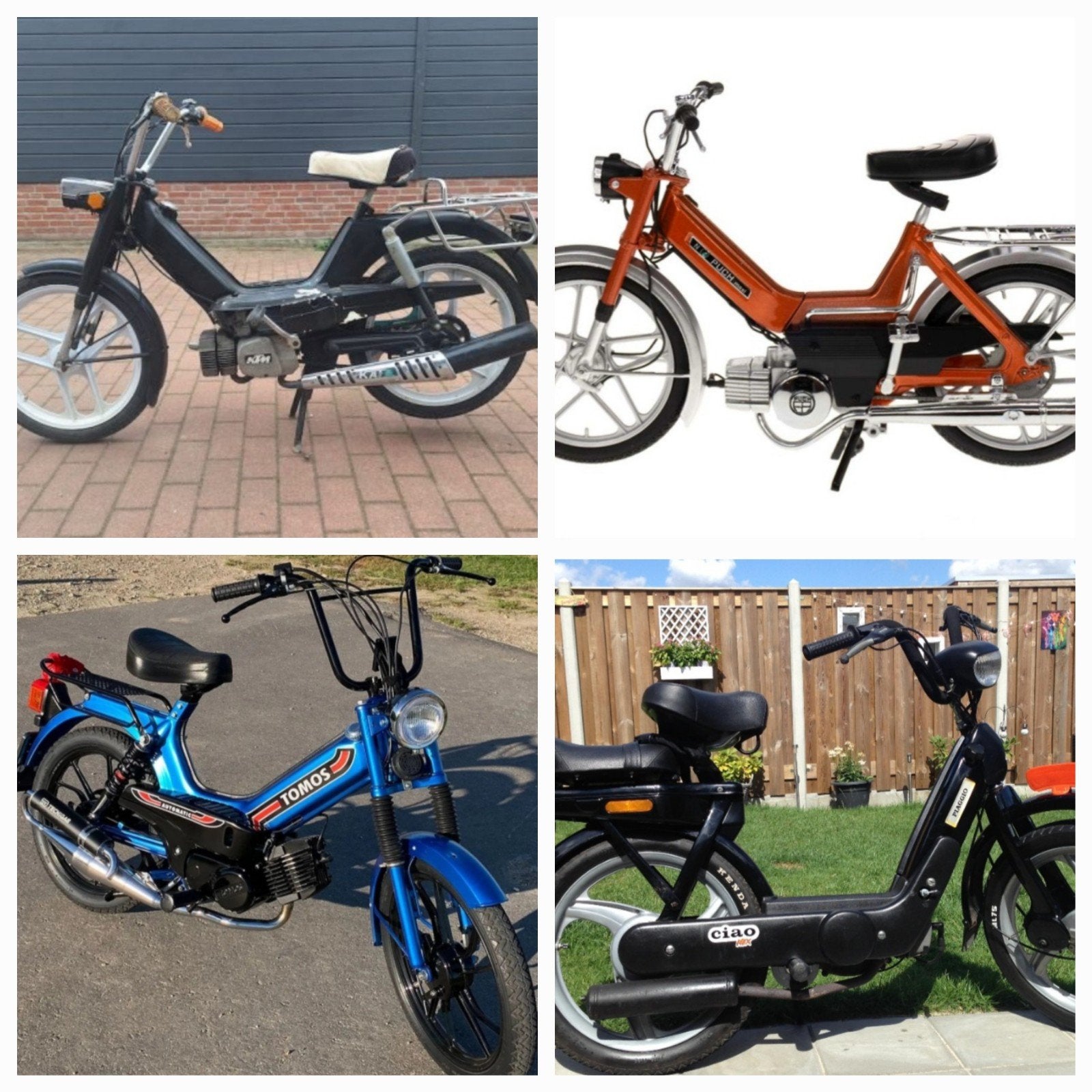 Oude brommers gezocht - Tomos, Ciao, Puch, Zundapp, Ophalen of Verzenden