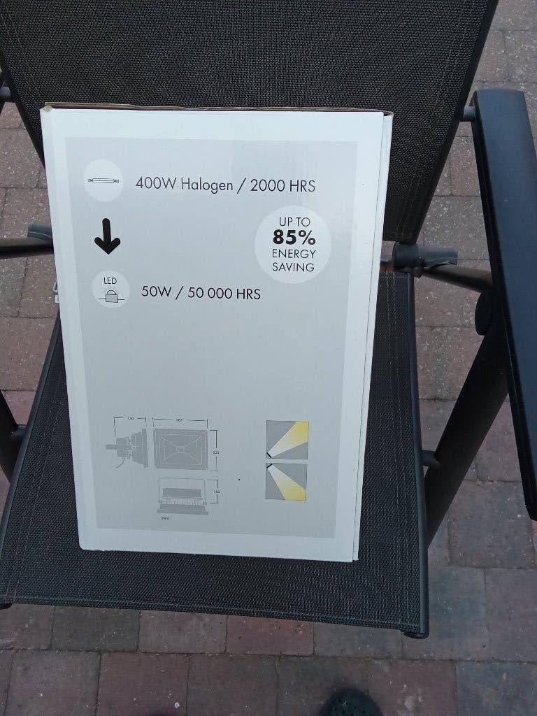 Schijnwerper, Ophalen, Nieuw, 200 tot 500 watt