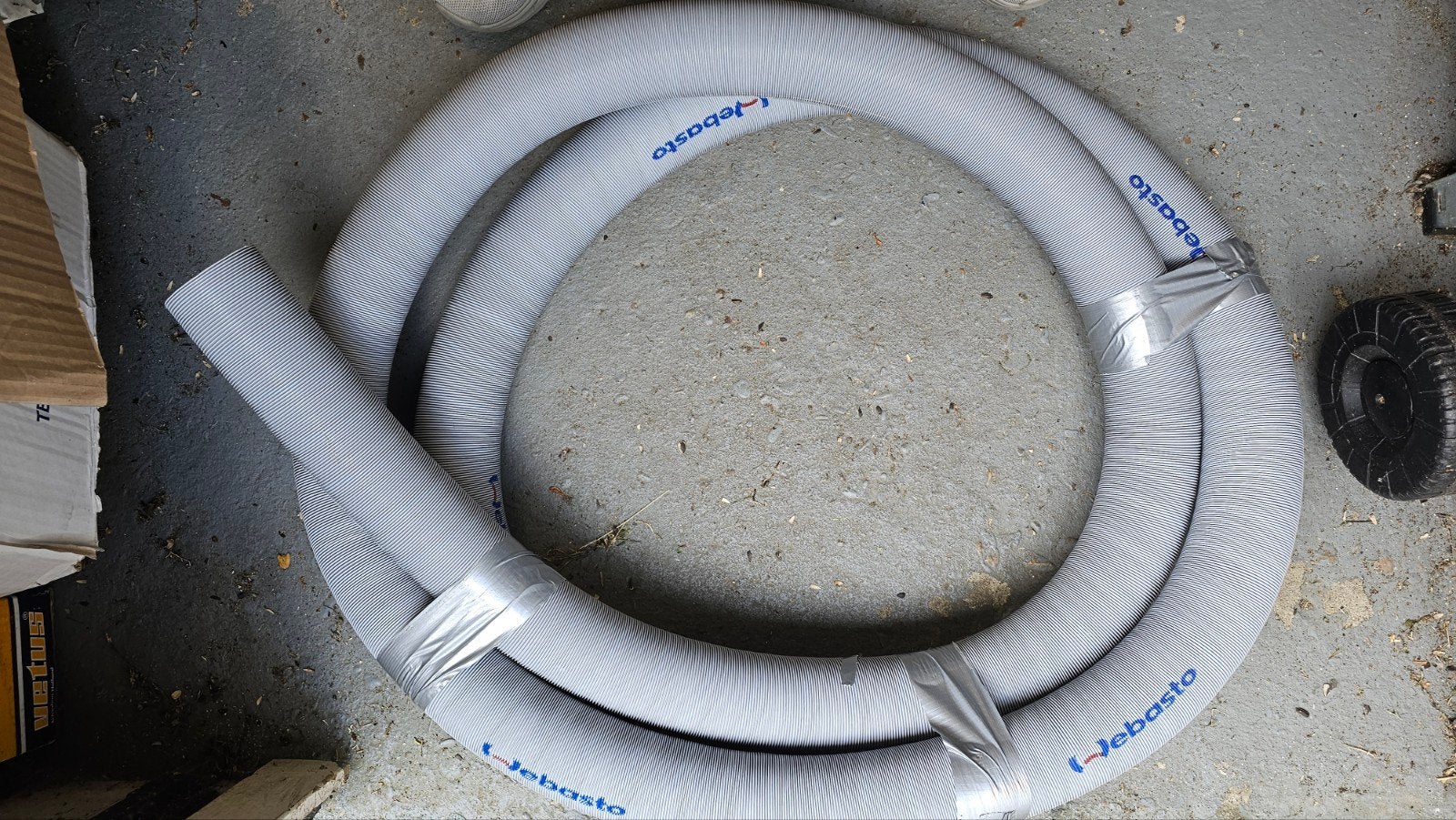 Webasto luchtverwarmingsslang - 60 mm diameter, Ophalen of Verzenden, Gebruikt, Overige automerken