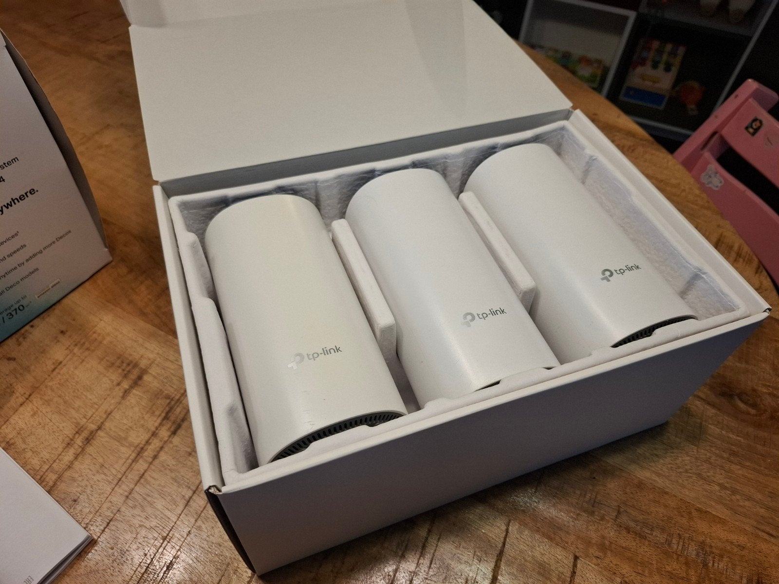 TP-Link Deco M4 en E4 Whole Home Mesh Wi-Fi Systeem, Computers en Software, Ophalen, Gebruikt, Router, TP-Link