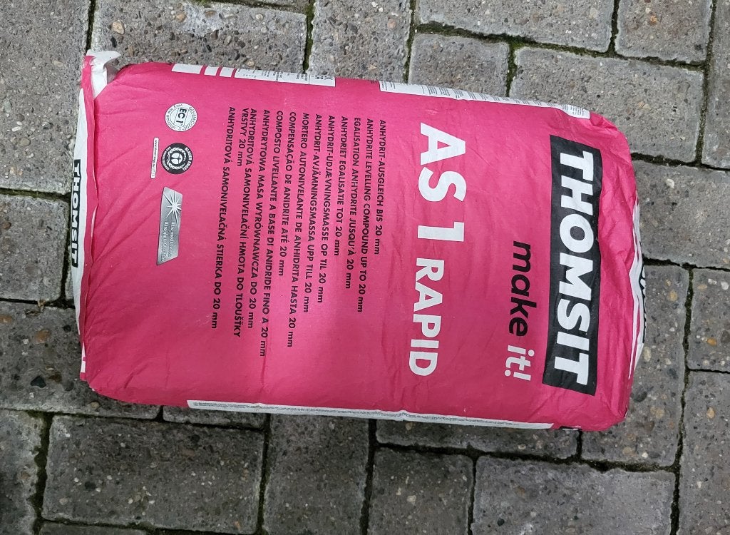 Thomsit AS1 rapid anhydrietegalisatie 25 kg, Ophalen, Overige materialen, 50 tot 150 cm, Overige typen
