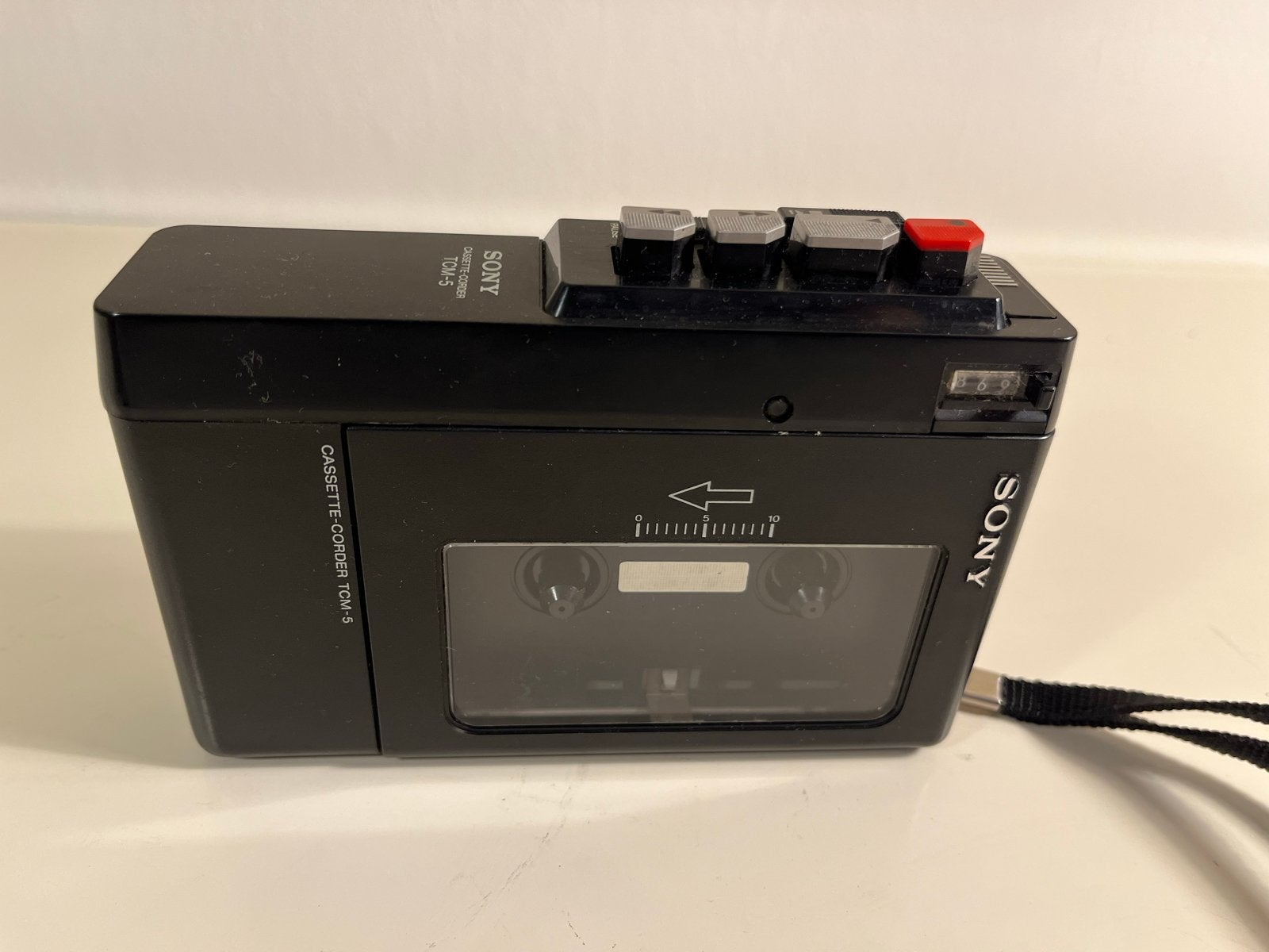 Sony Cassette-Corder TCM-5 - Vintage Casetterecorder, Ophalen of Verzenden, Overige typen