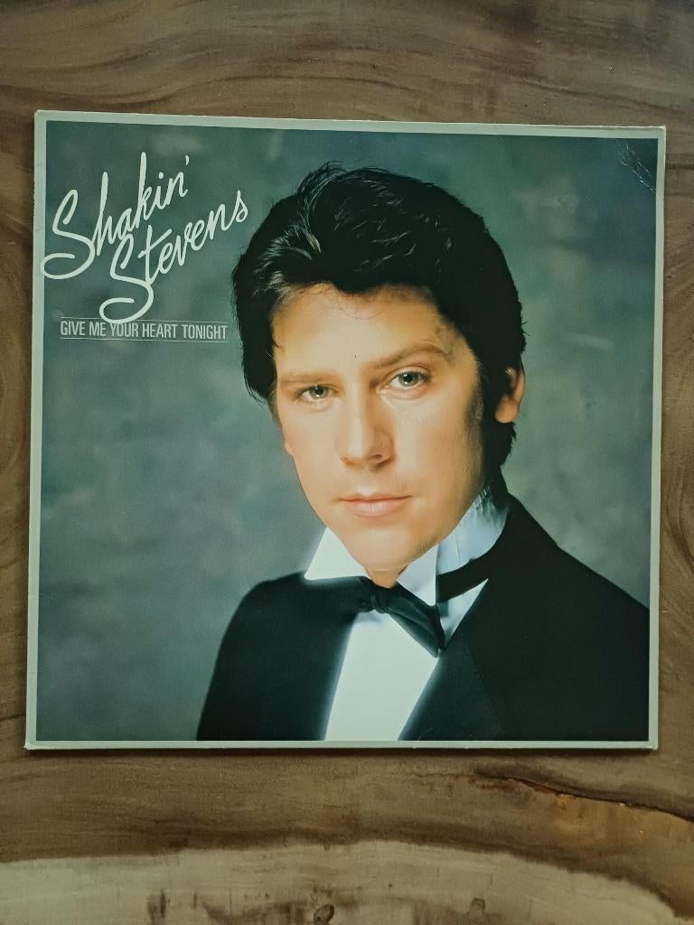 Shakin Stevens - Give me up your heart tonight - Vinyl, Cd's en Dvd's, Ophalen of Verzenden, Zo goed als nieuw, 12 inch, Poprock