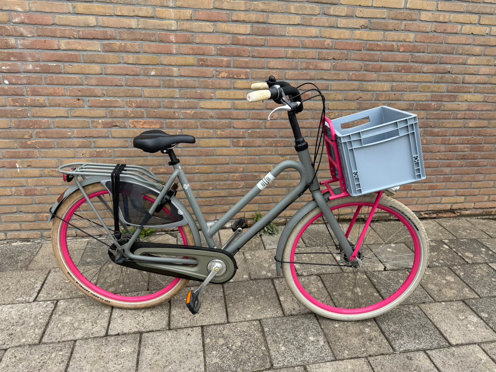 Nette batavus bub transportfiets 28” 56 cm 3 versnellingen, Ophalen, 53 tot 56 cm, Zo goed als nieuw, Handrem