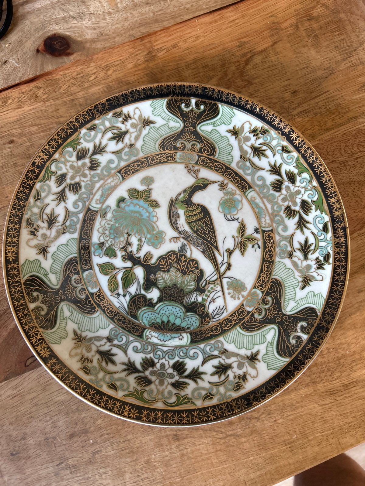 Decoratief bord van Saji, Made in Japan, Fine China, Ophalen of Verzenden