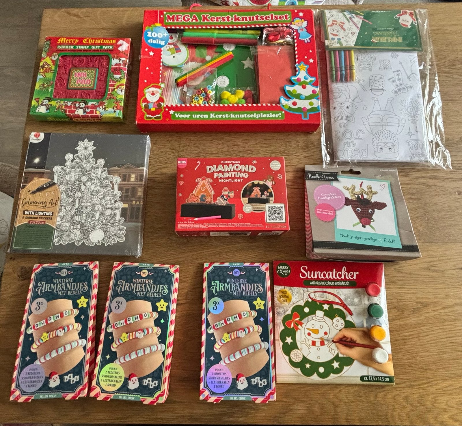 Grote Kerst Knutselset - Diverse Knutselpakketten, Diversen, Kerst, Ophalen of Verzenden, Nieuw