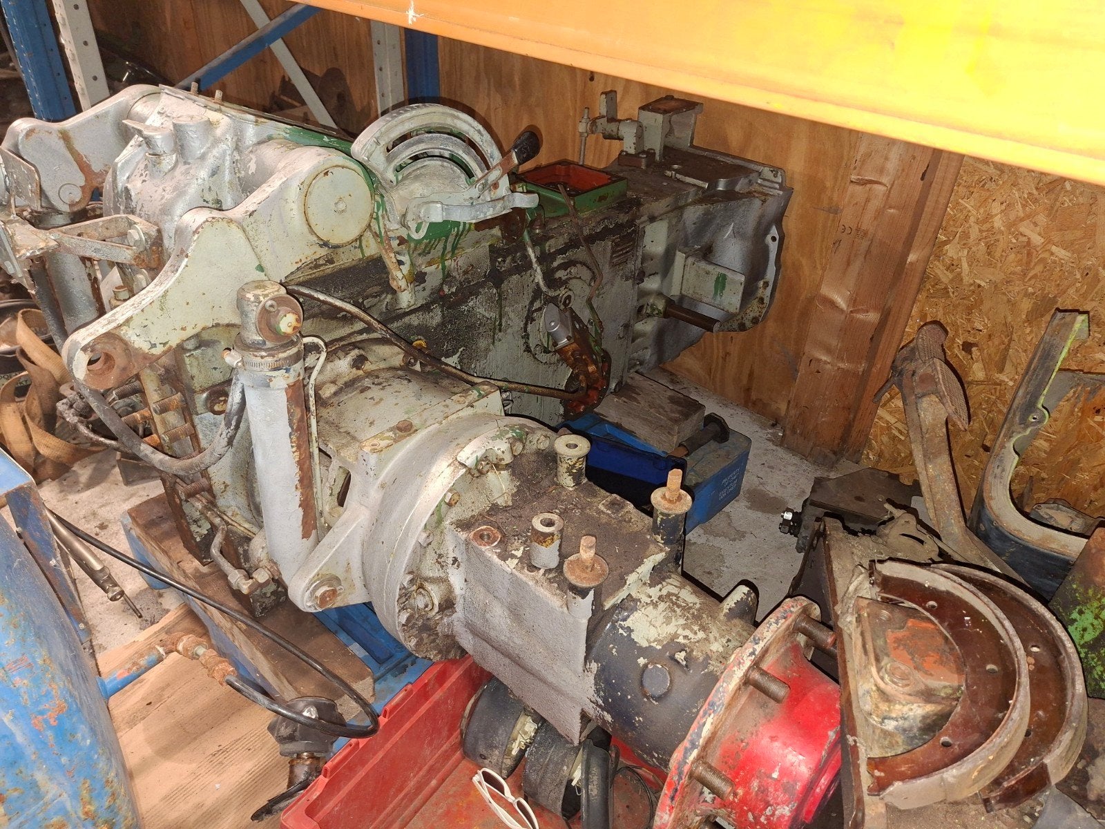 Deutz 10006 ZF T3311 versnellingsbak, Ophalen