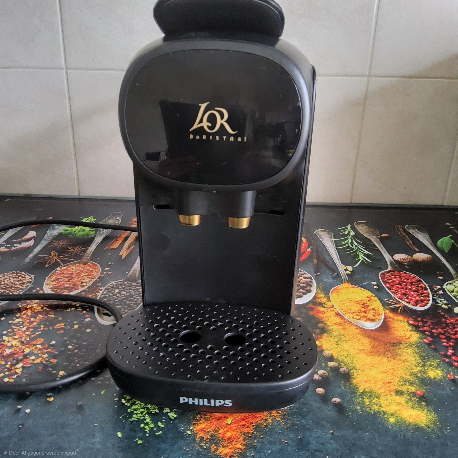 Philips L'or barista machine, Ophalen of Verzenden, Zo goed als nieuw, Koffiemachine
