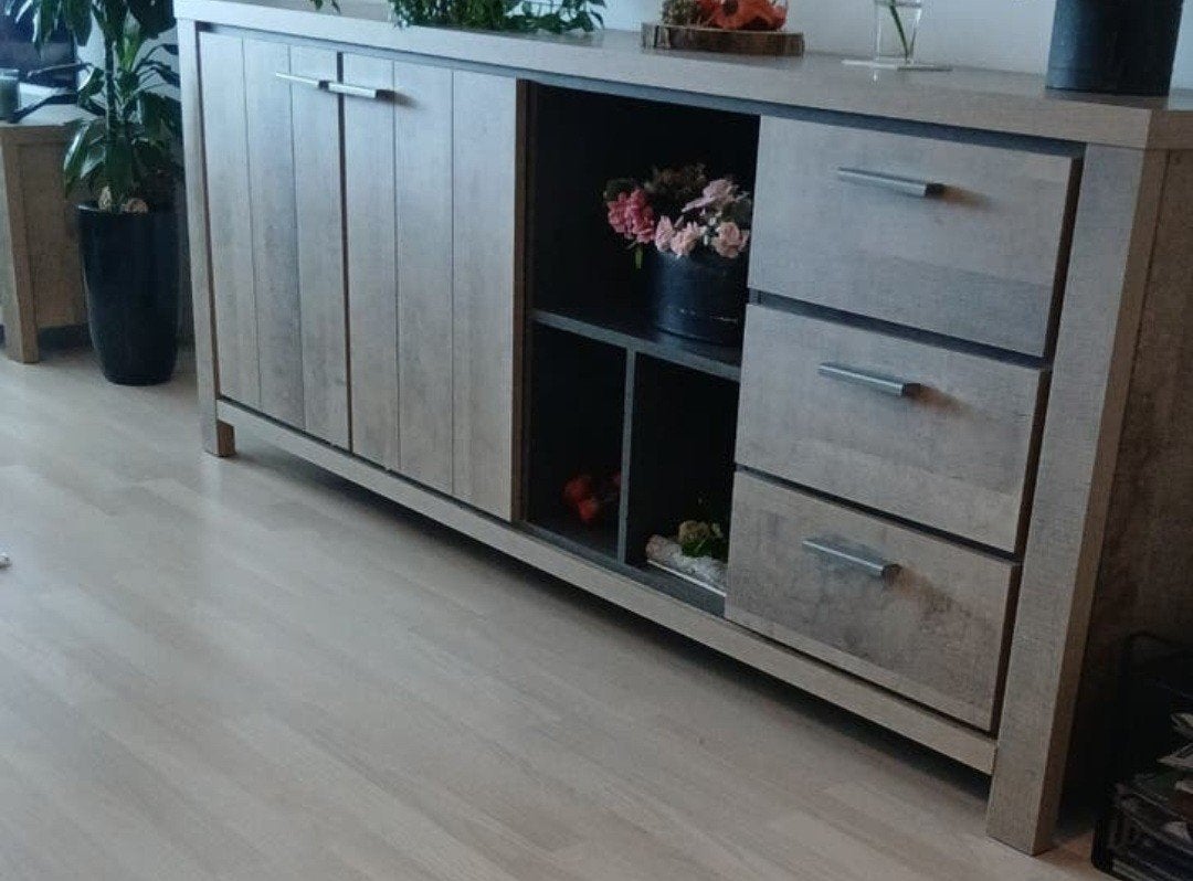 Complete Moderne Meubelset (in absolute nieuwstaat), Huis en Inrichting, Kasten | Dressoirs, Ophalen, Zo goed als nieuw, 25 tot 50 cm