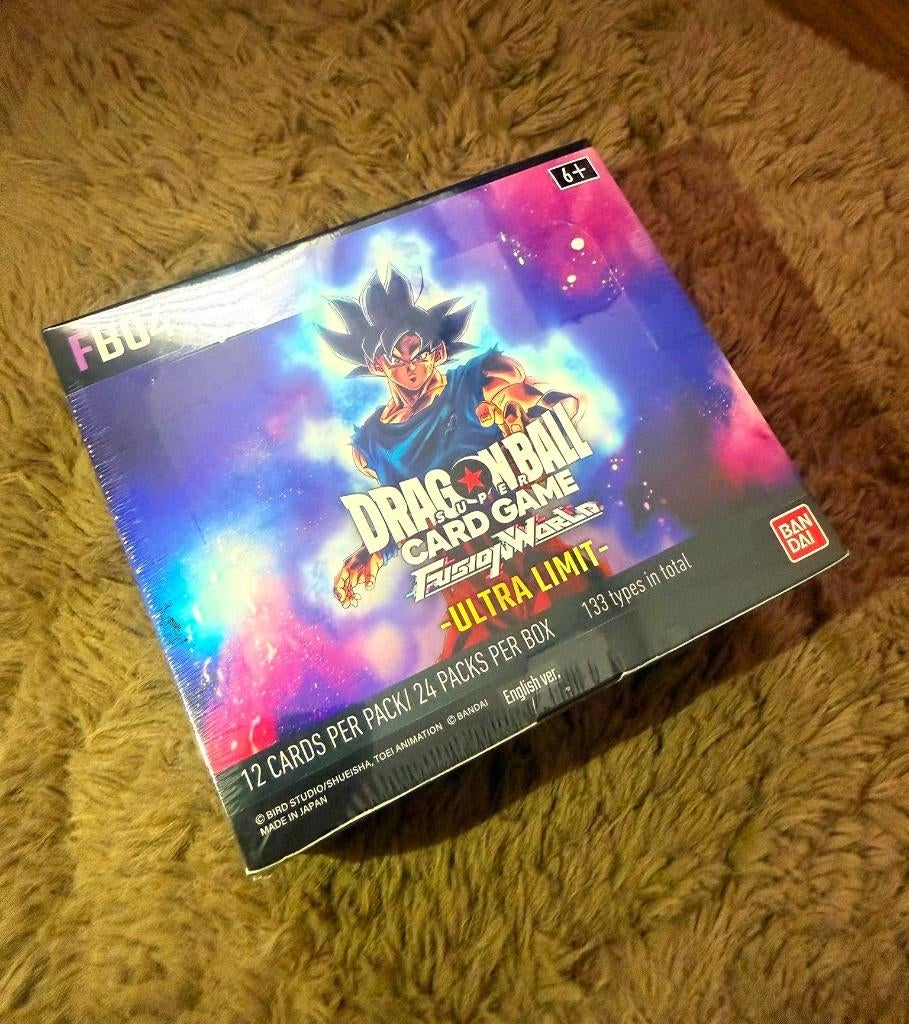 Dragon Ball Super FB04 Ultra Limit Booster Box, Ophalen of Verzenden, Nieuw, Boosterbox, Foil