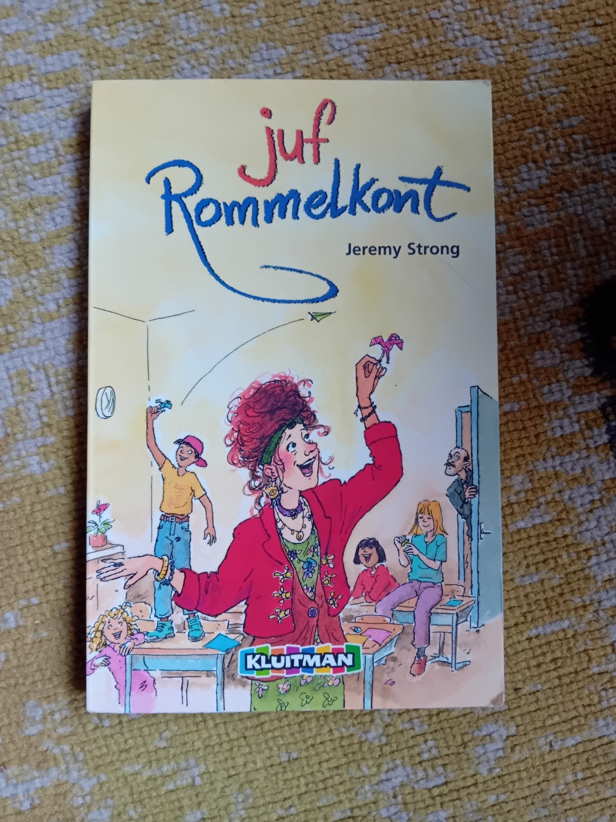 Juf Rommelkont - Jeremy Strong (Zo goed als nieuw), Boeken, Ophalen of Verzenden, Zo goed als nieuw, Jeremy Strong, Fictie algemeen