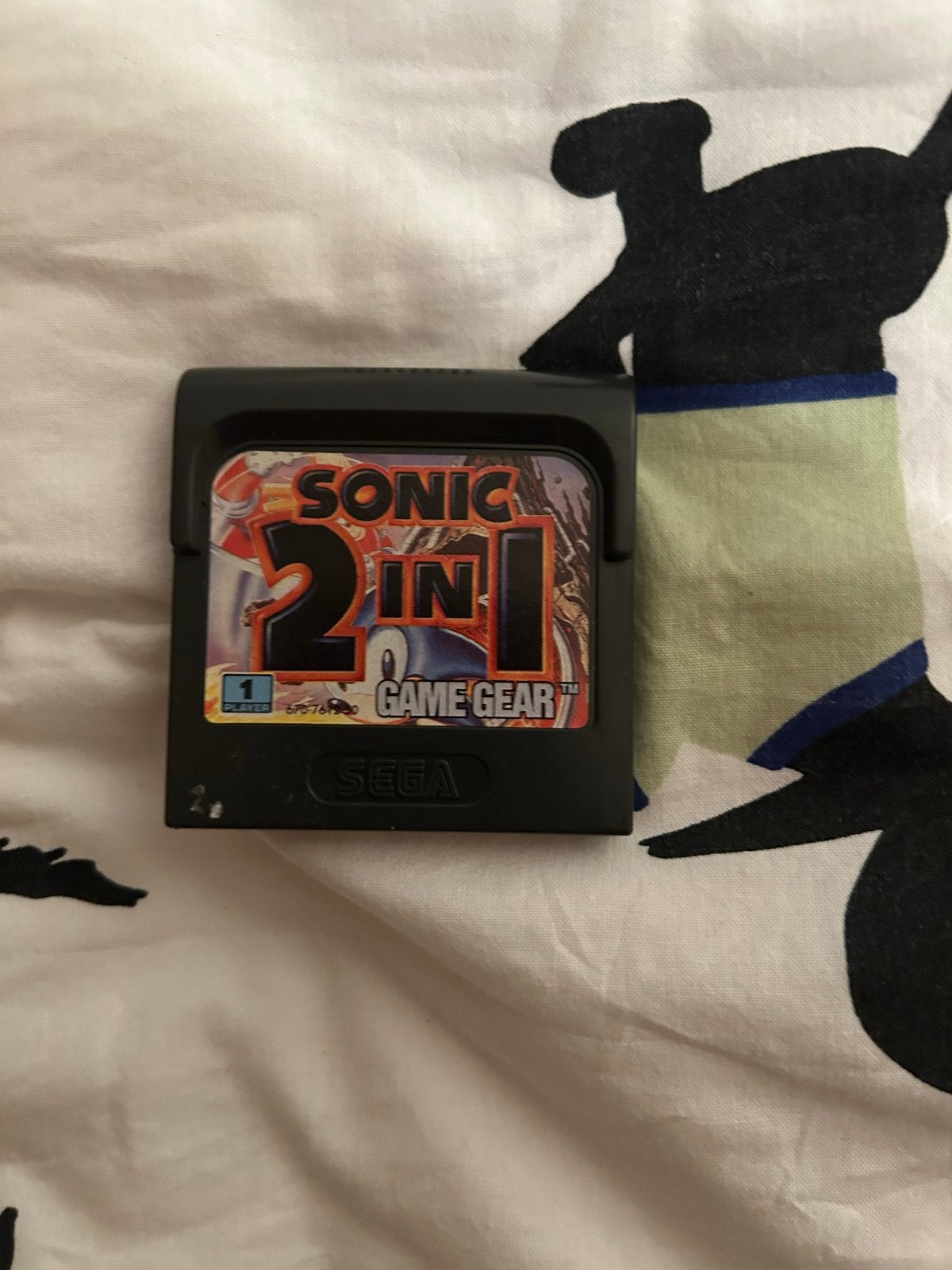 Sonic 2 in 1 Game Gear - Sega, Spelcomputers en Games, Ophalen, Gebruikt, Game Gear, 1 speler