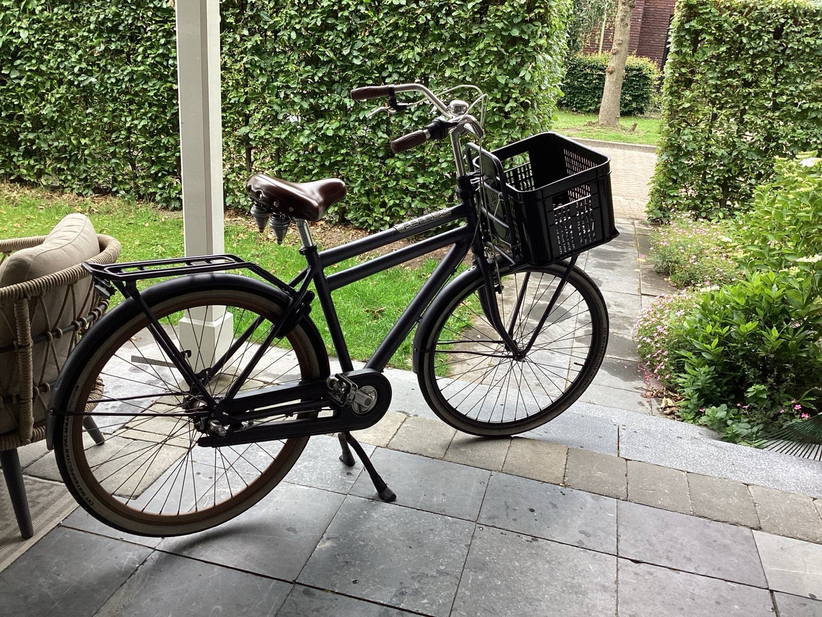 Popal Daily Dutch prestige N3 herenfiets framemaat 50 cm, Terugtraprem, Gebruikt, Minder dan 49 cm, Ophalen